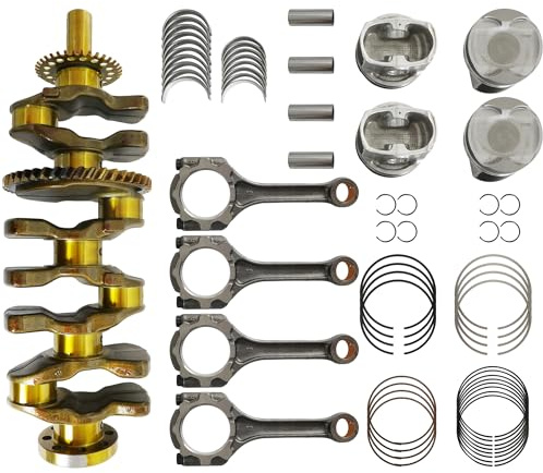 2AR-FE 2.5l Overhaul Engine Kit Crankshaft Piston Con-Rods bearing Fit For Toyota Camry Rav4 Scion TC 2009-2018 13401-36011 13211-0V011-A0 13011-36050