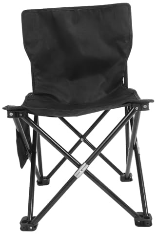 ifundom Portable Folding Fishing Chair Compact Lightweight Outdoor Seat for Camping Hiking BBQ Sturdy and Easy to Carry for Relaxation and Leisure Activities