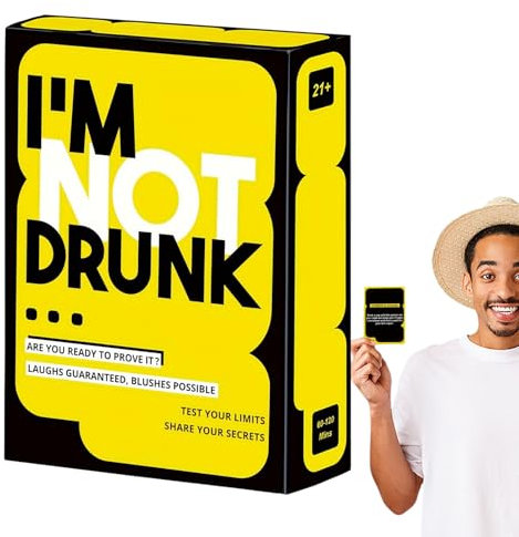 Giochi di Bere | Divertenti giochi di carte per feste per adulti, coppie e amici | Divertente intrattenimento notturno di gioco per compleanni, feste di addio al nubilato, pre-drink e incontri sociali