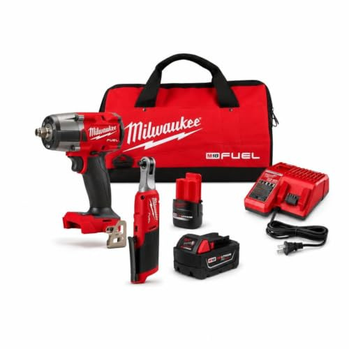 Milwaukee Electric - M18 Fuel and M12 Fuel 2-Tool Combo KIT