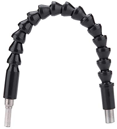 Flexible Power Bits Drill Extension & Screwdriver Head Set Hex Shaft Quick Connect Drive Shaft Tip with 10 Pcs Screwdriver Bits