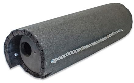 Naturschutzprodukt Steinkauz Nistkasten Nisthöhle Steinkauzröhre Typ 20A Flugloch Durchmesser 65 mm mit Marderschutz aus Holzbeton Länge 83 cm