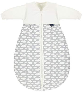 Alvi Kombi-Schlafsack | Ganzjahres Baby-Schlafsack 2-teilig | Innensack mit Ärmel & gefütterter Außensack | Temperaturen von 15 bis 30°C