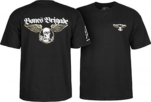 Powell Peralta Skateboard-T-Shirt für Erwachsene, Unisex, klassische Passform