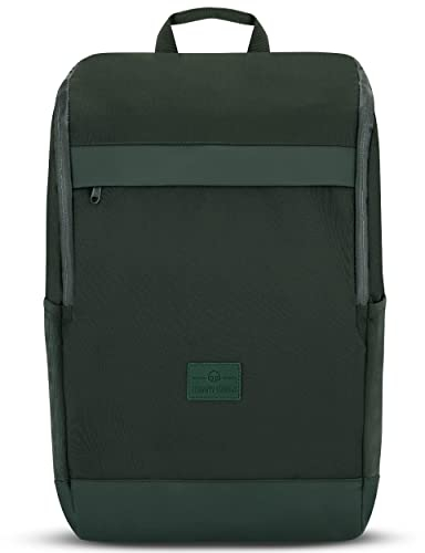 Johnny Urban Laptop Rucksack Damen & Herren Grün - Jasper - Business Backpack mit 16 Zoll Laptopfach - Aus Recyceltem PET - Wasserabweisend