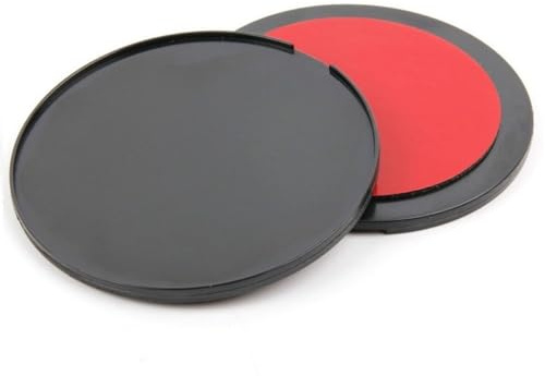 BAAQII Lot de 2 disques adhésifs pour tableau de bord 73 mm pour GPS TomTom Garmin Support de fixation pour tableau de bord à ventouse Noir