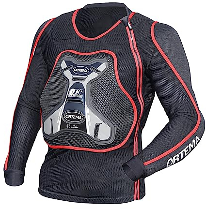 ORTEMA ORTHO-MAX Jacket DUO (3XL) - Protektorenjacke für den optimalen Rundumschutz - Schützt die Wirbelsäule, Brust, Schultern und Ellenbogen - Motocross/Enduro