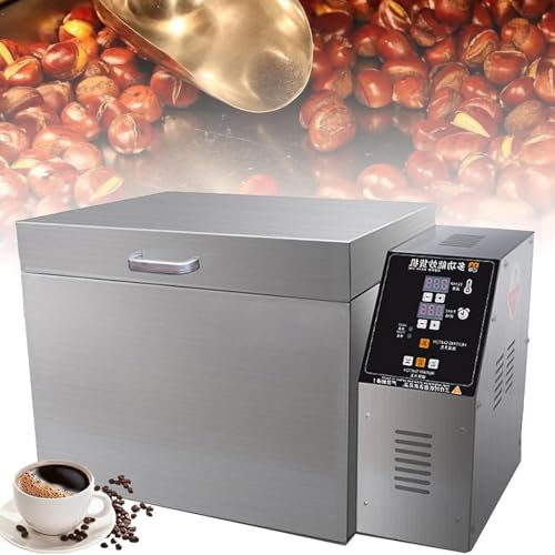 YXFAZPP Commercial Coffee Roaster Machine, 2000g/4000g Electric Coffee Bean Roaster Machine, Automatic Timing Coffee Roasters For Home Use, Non-Stick Pan, Even Heating (4000g)