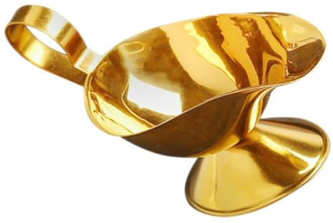 KOCKSHION Servidor De Salsa De Acero Inoxidable Elegante Jarra Para Salsas De Diseño Reforzado Contenedor Multifuncional Para Condimentos Casa y Restaurante