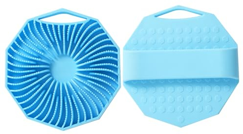 Exfoliante Corporal de Silicona, esponja lavado, cepillo pulidor limpiador | Esponja Exfoliante de Ducha Corporal Accesorios de Ducha para Hombres y Mujeres, Limpieza y Masaje
