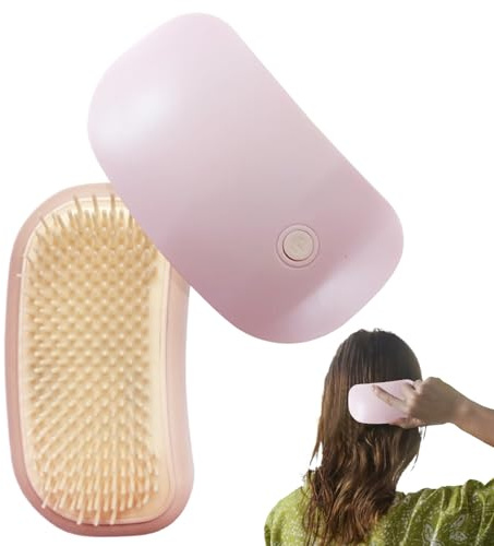 Massaggiatore Elettrico Per Il Cuoio Capelluto, Massaggiatore Cranio Manuale, Pettine Massaggiante A Vibrazione Automatico e Manuale Per Rilassamento Muscoli Del Collo Palestra Casa e