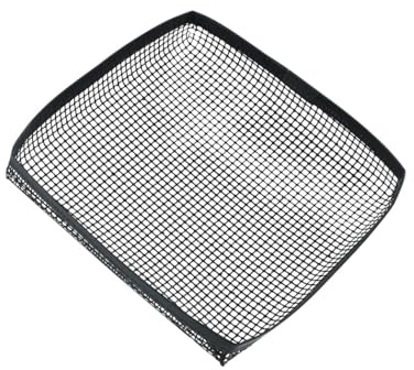 Reusable Non-Stick BBQ mesh Basket Grill mat. Heat-Resistant, Easy Clean. Air Fryer Tray Alternative for ovens, Gas, Charcoal & Electric BBQs. BPA/PFOA Free. 25x25cm & 30x30cm. (1, 250x250)