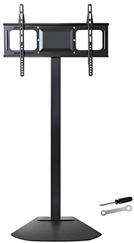 Tv Stand Floor With Bracket Mount For 32 42 50 55 65 80 Inch Flat Screen Curved Tv With Height Adjustable Swivel - Black Beautiful Scenery