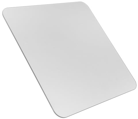 Gogogmee Tapis Souris Gamer Verre Trempé Transparent Antidérapant Ergonomique pour Bureau Jeu Ordinateur