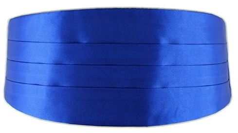 HEUchuan Klassischer Satin-Kummerbund for Herren, elastisches Bauchband, Basic-Kummerbund for formelle Hochzeit, Abschlussball, Abendessen, Party, Taillenband für besondere Anlässe