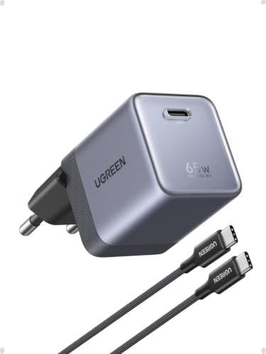 UGREEN Nexode Air USB C Ladegerät 65W Mini, superkompakter Netzteil