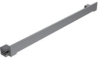 VE.CA-ITALY PORTA ASCIUGAMANI 003 ARREDO BAGNO PER MENSOLE LAVABO o PORTA ASCIUGAMANI A PARETE PER BIDET, FINITURA CROMATA, DIMENSIONI 30-45 CM (30 cm)