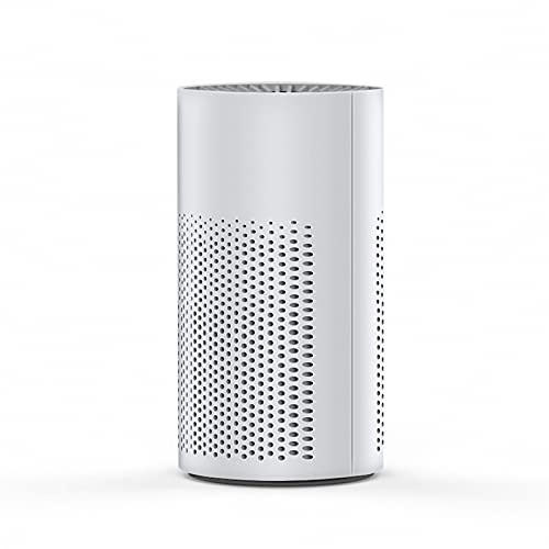 Mini Portable Air Purifier for Home Bedroom, Desktop Air Cleaner with True HEPA Filter, AOPO Small Air Purifier with Low Noise for Allergies, Asthma, Pets, Odors, Smokers, 150+ Sq Ft Coverage, White