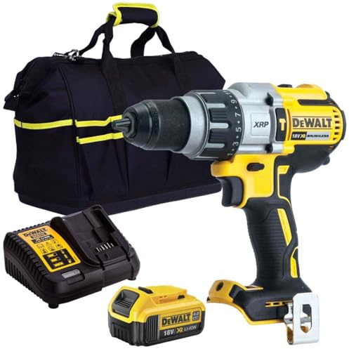 Dewalt DCD996N 18V Brushless Combi Hammer with 1 x 4.0Ah Battery & Charger in Bag