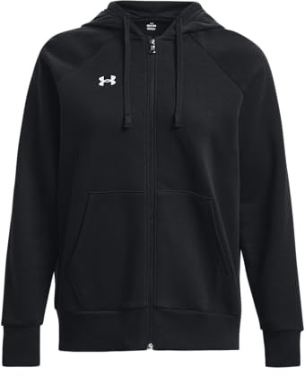 Under Armour Damen Ua Rival Fleece-Hoodie mit Durchgehendem Reißverschluss Sweatshirt (1er Pack)