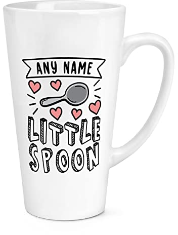 Personalised Little Spoon 17oz Large Latte Mug Cup