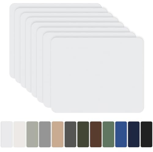 Nylon Selbstklebende Patches, OAZ 8 Stück 20x25cm Selbstklebender Wasserdichte Reparatur Patch, Nylon Flicken Selbstklebend Weiß, für Zelte, Daunenjacke, Schlafsack, Tasche