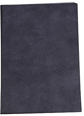 SEWACC 100stücke Transferpapier Schwarz Kohlepapier Mit Kohlenstoffbeschichtung Transparentpapier Für Kunst Und Handwerk Geeignet Für Papier Holz Leinwand Keramik