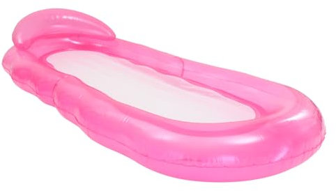 Toyvian Aufblasbare Wasserhängematte Tragbare Pool-Liege Für Erwachsene Einfach Aufzublasen Zum Entspannen Im Wasser Oder Sonnenbaden Leicht Und Kompakt