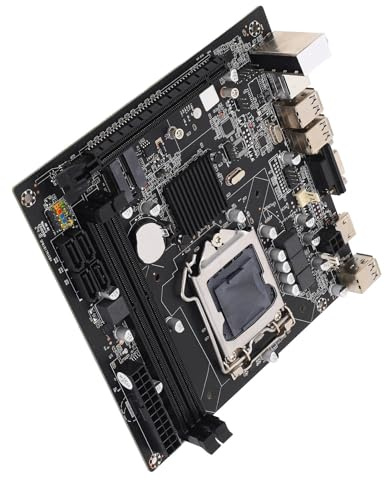 LGA 1155 Motherboard NVME WiFi M.2 VGA HD Sortie 9 USB 2.0 DDR3 Mini Itx Motherboard Computer PC Remplacement