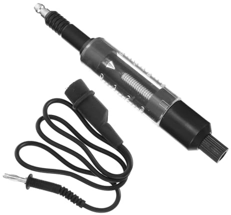 Amosfun Comprobador Sistema Encendido Coche Portátil Espacio Fácil Detector Bobina Instrumental Diagnóstico Automotriz Seguridad Duradero