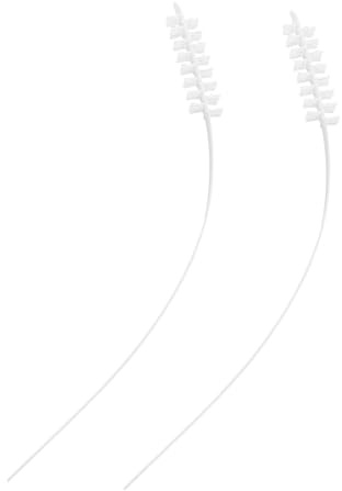 DECORNIJIA Spazzola Per La Pulizia Lavatrice e Asciugatrice 2 Pezzi Setole in Nylon Resistente, Adatta Per Sfiato Asciugatrice e Tubi, Accessorio Pratico Per Pulizia Domestica Quotidiana