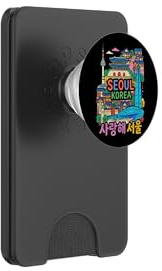 Seoul South Korea Travel Souvenir City Landmark Tourist Gift PopSockets PopWallet for MagSafe