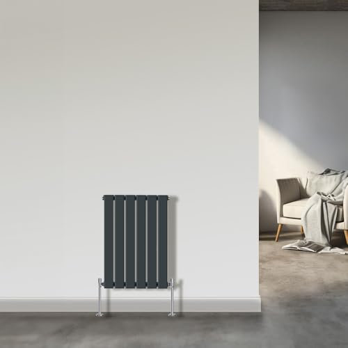 NRG Vertical Radiator 600x408 Central Heating Single Flat Panel Anthracite Rads