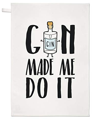 Gin Made Me Do it Geschirrtuch Spüllappen
