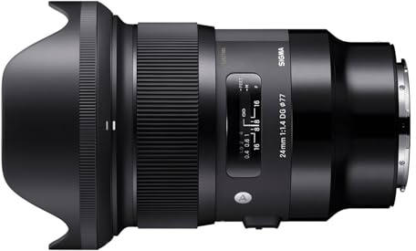 Objectif Hybride Sigma 24mm f/1.4 DG HSM Art Noir pour Monture L