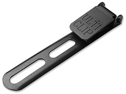 Ulticlip unisex – vuxen smal 3.3 Ulitclip, svart, 8,5 cm