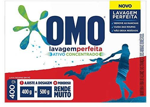 OMO Waschmittel Pulver - Lava Roupas em Pó, 400g