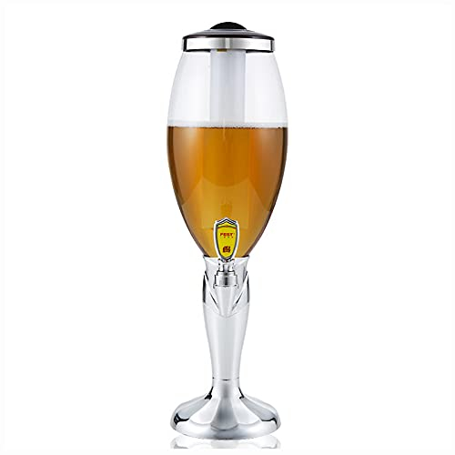 Dispensador De Cerveza，Dispensador De Cerveza con Enfriador Barril Cerveza 1.5 litros para Grifo Cerveza para Casa