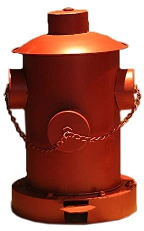 Poubelle Poubelle, Poubelle À Pédale De Fer Poubelle Créative Industrielle Poubelle Peut Accueil Bars À La Corbeille À Pédale De Pédale Avec Couvercle Jaune, Rouge Bacs ( Color : Yellow )