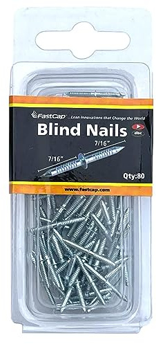 FastCap Clavos ciegos de doble extremo x 80 11 mm + 11 mm (7/16 + 7/16 pulgadas)