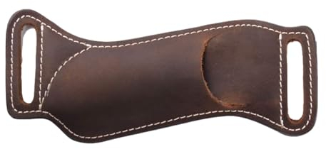 Ristyur Gürtelschneider-Scheide, Cutter-Holster-Gürtel | Faltbares, tragbares PU-Leder-Cutterholster | Weicher Gürtel zum Organisieren von Zubehör, multifunktionaler, bequemer Schneiderhalter für