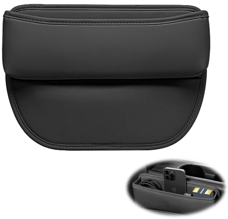Aufbewahrungsbox Autositz, Aufbewahrungsbox für Autositze Auto Organizer | Auto Organizer Mittelkonsole, Aufbewahrungsbox Auto, Tragbar Und Einfach Zu Verstauen Aufbewahrungsbox Autositz (Schwarz)