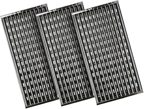 GFTIME 43.2cm Griglia a infrarossi per Charbroil Performance Tru Infrarossi 3 fuochi 450 Grill a Gas, Griglia in Acciaio porcellanato Pezzi di Ricambio per griglia Charbroil 463371116 463370919