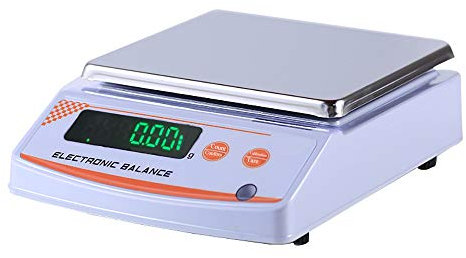 Balance numérique rechargeable de laboratoire 0,1 g, balance électronique analytique précise, balance à bijoux avec fonction de comptage, balance de cuisine, balance industrielle (10 kg x 0,1 g)
