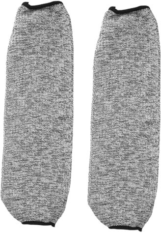 JEWEDECO Schnittfeste Armstulpen Unterarmschutz 40cm Hppe Sicherheitsmaterial Atmungsaktiv Ergonomisch Für Metallverarbeitung Glasschneiden
