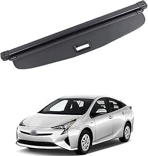 LUlude Auto Einziehbarer Laderaumabdeckung Kofferraum für Toyota Prius 2010-2015, Schutz Der Privatsphäre Abdeckung Hutablage, Ausziehbar