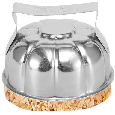 Generisch Professionelle Edelstahl-Omurice-Form Reisform Aus Edelstahl Papaya-Reis-Form Tragbare Für Gebratenen Reis Sushi Onigiri
