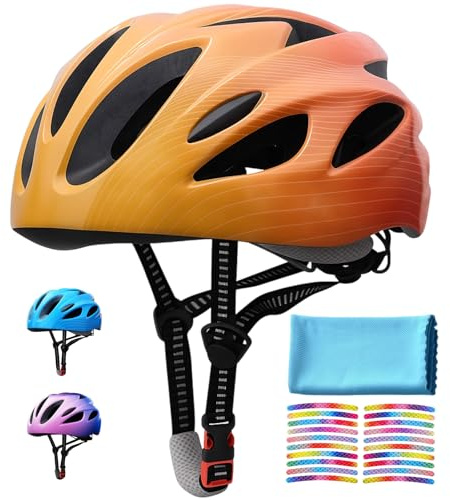 Kids Helmet Toddlers Adjustable Bike Helmet for 2-13 Years Old Boys Girls, Lightweight & Breathable, Safety Helmet for Bicycle Scooter Skating Cycling Multi-Sports (Yellow)