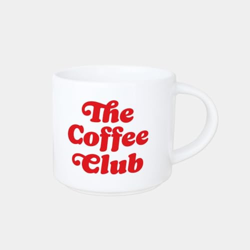 Odernichtoderdoch Tasse Jumbo-Tasse „The Coffee Club“ – Lieblingstasse für Kaffee, Tee oder Kakao, 400ml, spülmaschinenfest, stapelbar