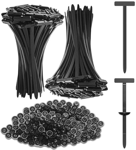 100 Fermacavi Universale In Nylon, Autobloccante, Fascetta Stringicavo Per Montaggio Su Auto, Fascette Stringicavo In, Per Riparazione Automatica, Fissaggio Rapido E Fissaggio Con Foro